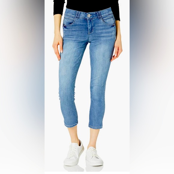 Democracy Stretch Compression Jeans Fab Ab Solution 16 EUC - Picture 1 of 3